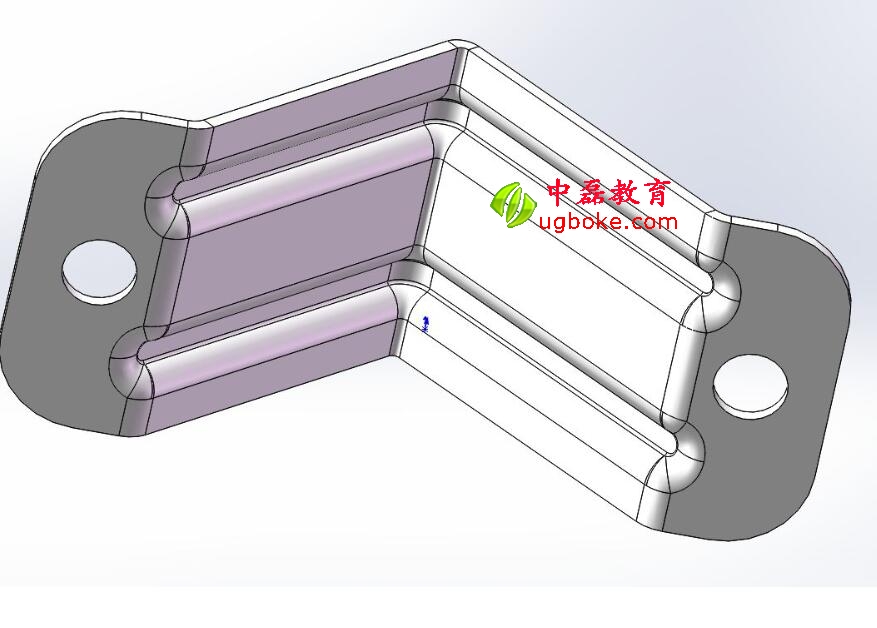 solidworks2016鈑金1_基本法蘭設計視頻教程中磊教育