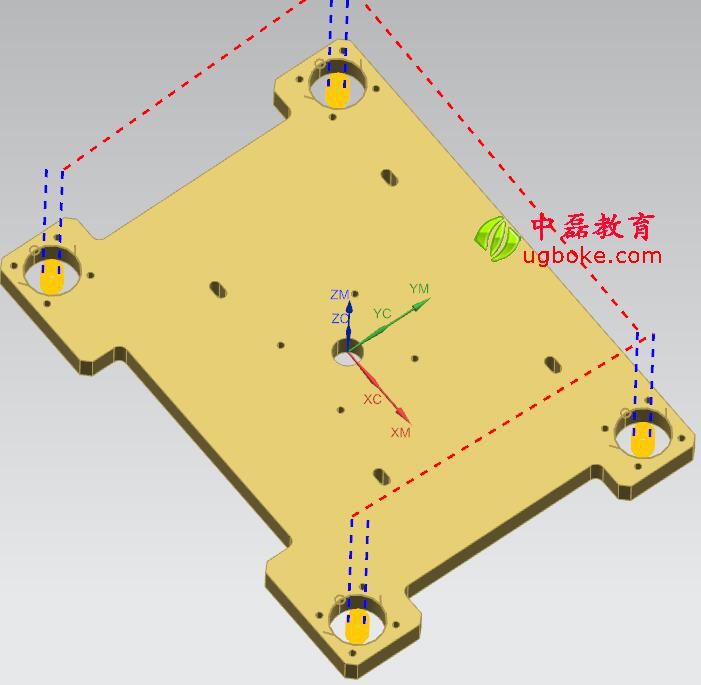 UG零件編程圖紙