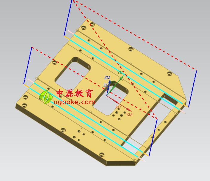 UG零件編程圖紙