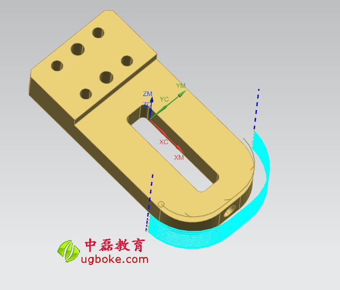 UG零件編程圖紙