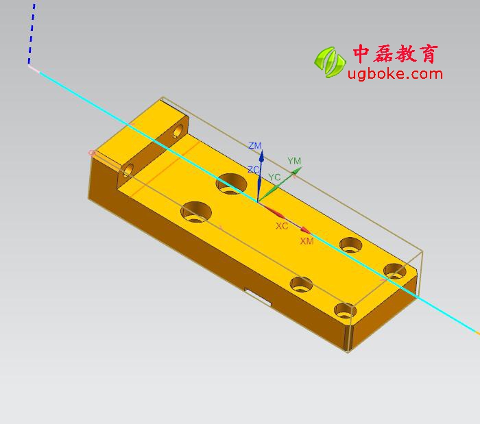 UG零件編程圖紙