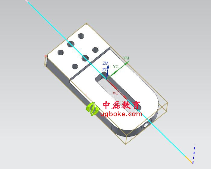 UG零件編程圖紙