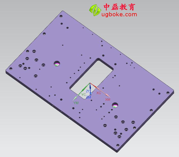 UG零件編程圖紙