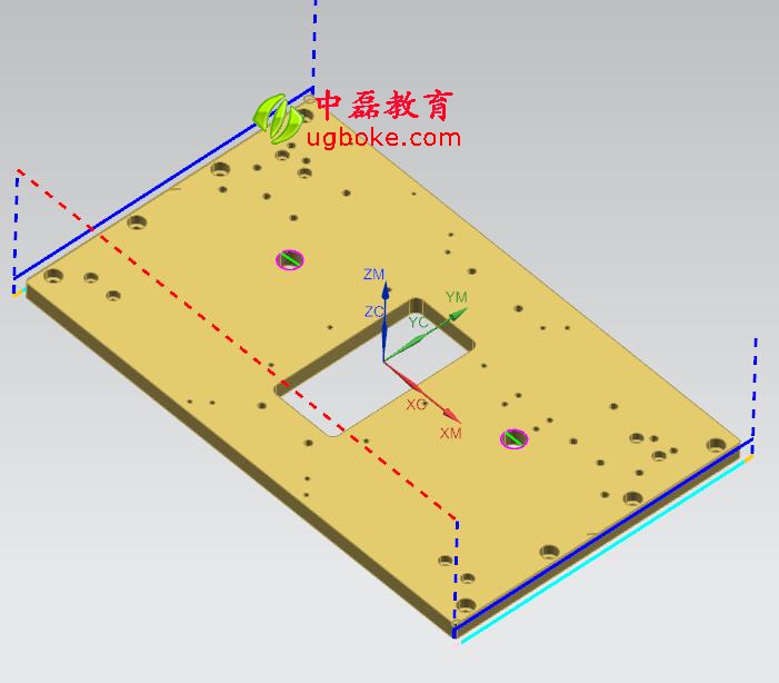 UG零件編程圖紙