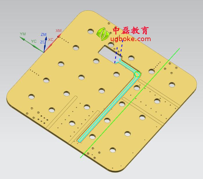 UG零件編程圖紙