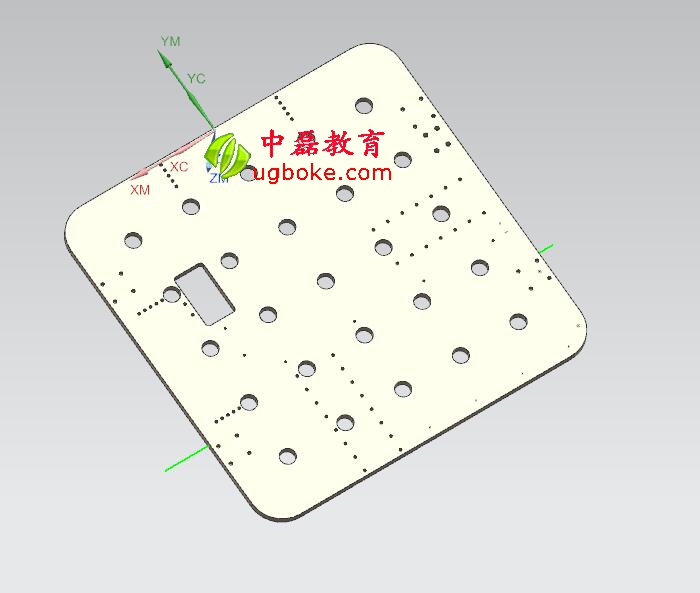 UG零件編程圖紙