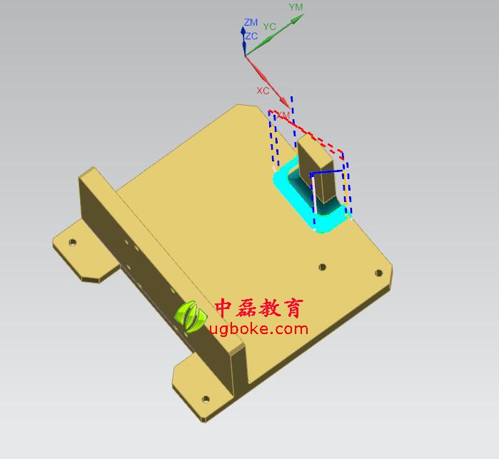 UG零件編程圖紙