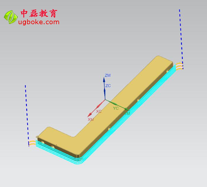 UG零件編程圖紙