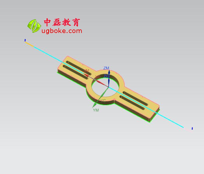 UG零件編程圖紙