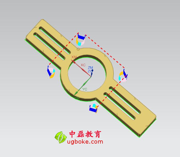 UG零件編程圖紙