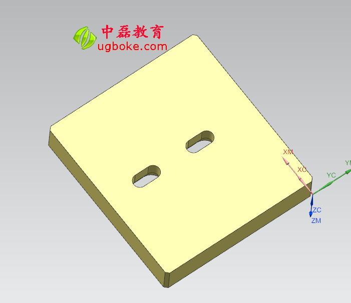 UG零件編程圖紙