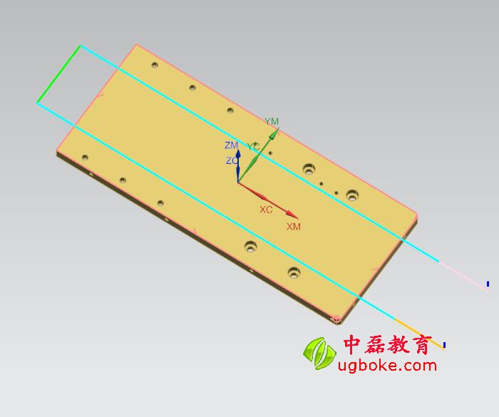 UG零件編程圖紙