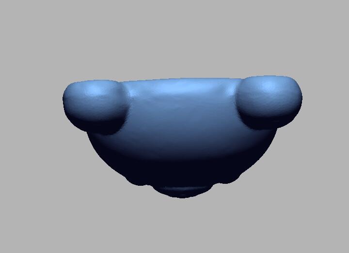 小熊玩具頭像逆向工程STL素材下載