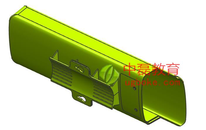 三側滑塊結構模具設計面試圖檔中磊教育