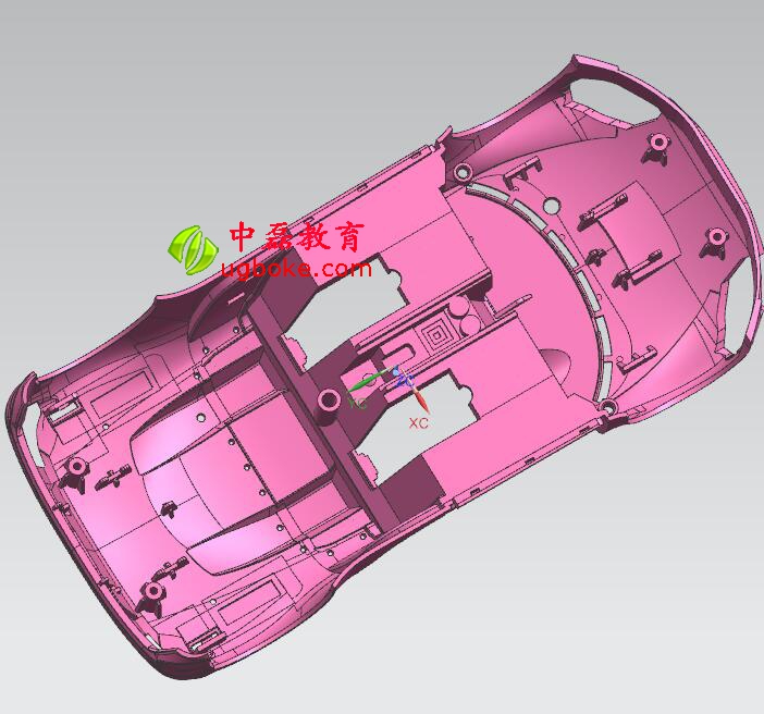 注塑模具圖紙下載，忱位分型，小產品多腔模模具結構-2.jpg