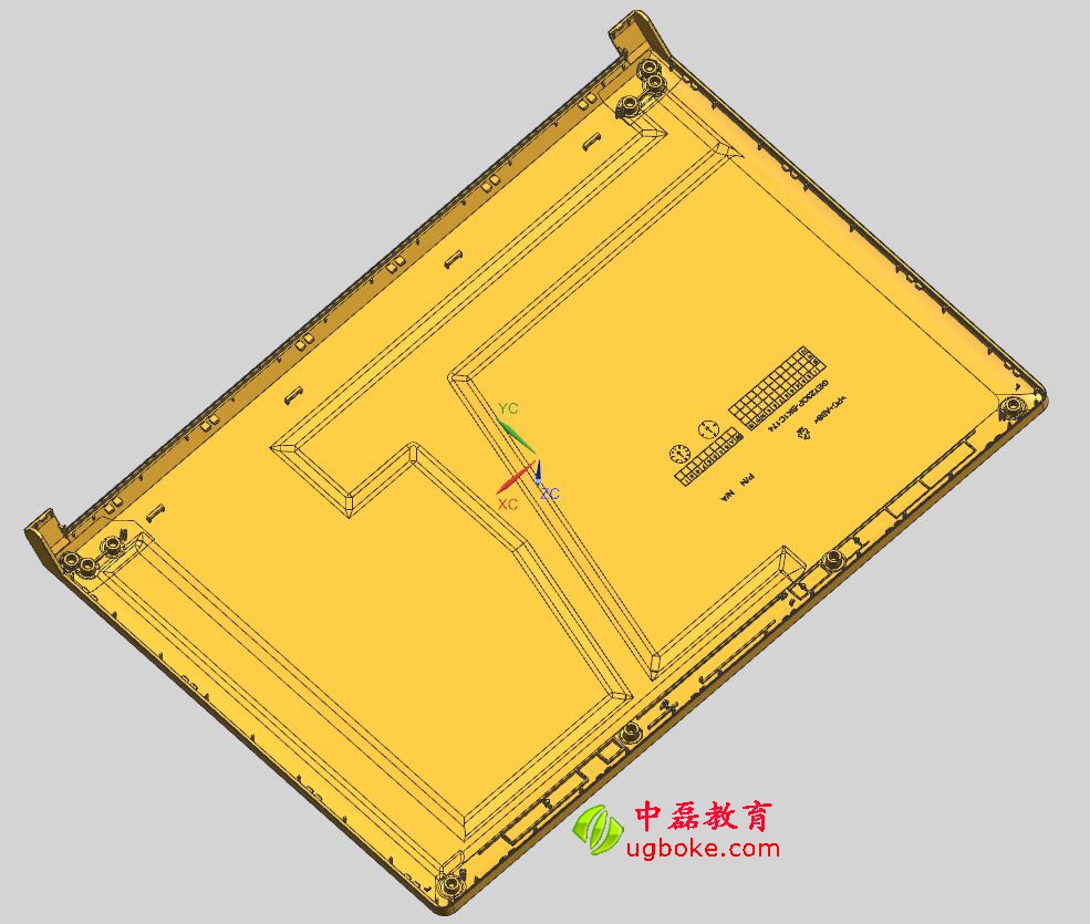 注塑模具圖紙下載，忱位分型，小產品多腔模模具結構-3.jpg