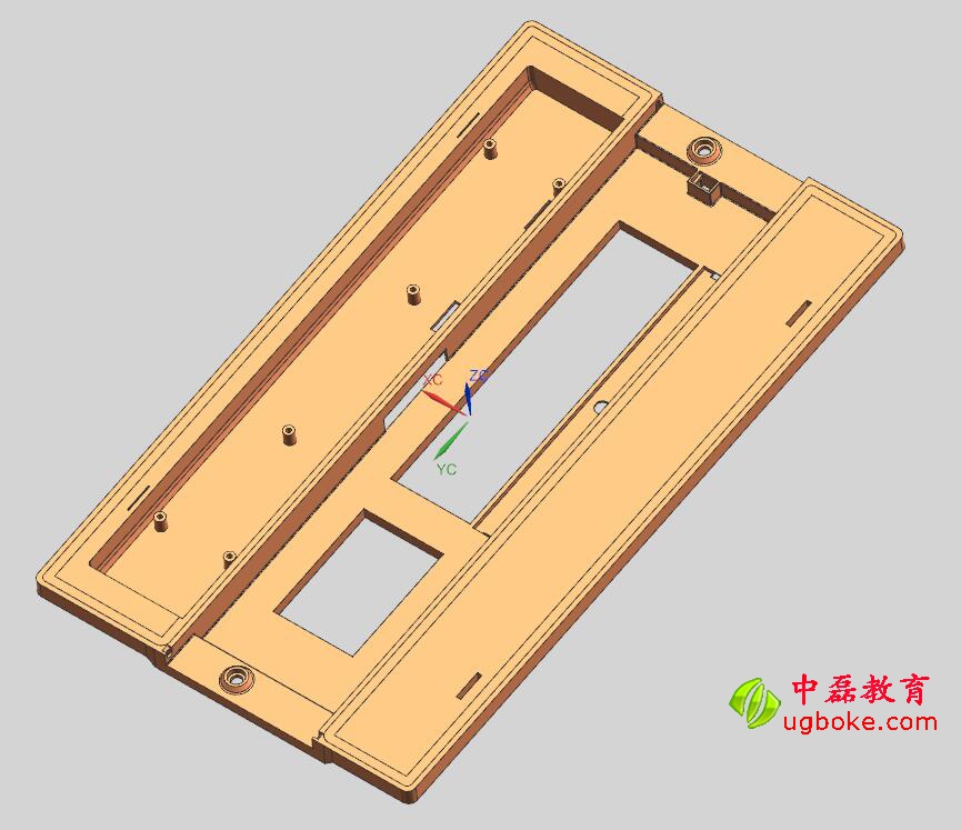 注塑模具圖紙下載，忱位分型，小產(chǎn)品多腔模模具結構-2.jpg