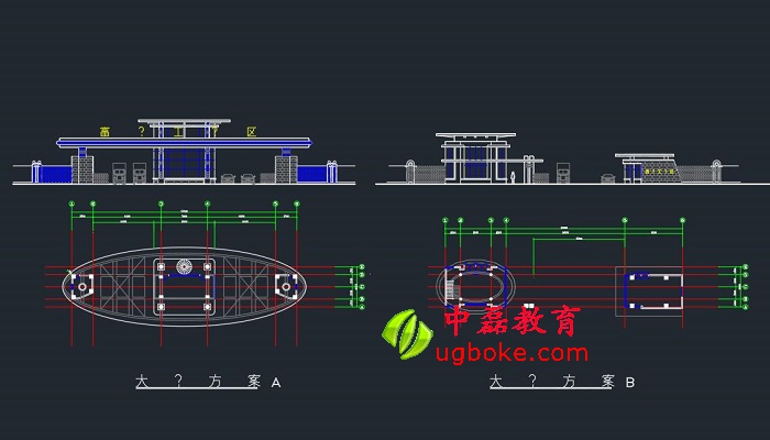 玄關衣帽柜CAD施工圖紙下載-1.jpg