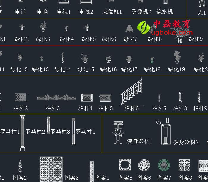 玄關衣帽柜CAD施工圖紙下載-1.jpg