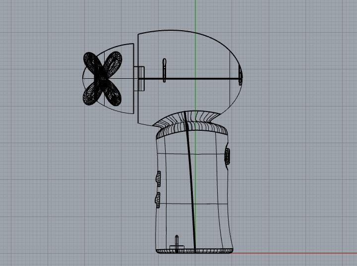 玩具小風扇模型圖紙下載