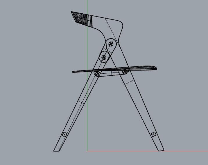 兒童就餐座椅模型3D圖下載