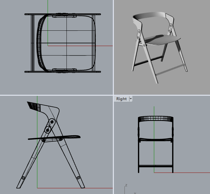 兒童就餐座椅模型3D圖下載