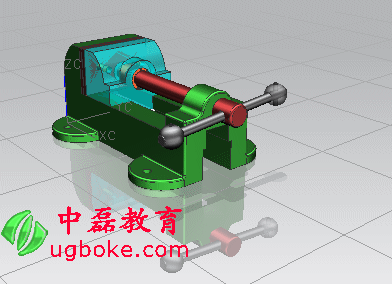 UG11.0教程通過制圖模型創建工程圖教程中磊教育