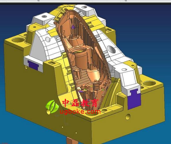 ug8.0模具設計2_導入模具設計產品的幾種方法中磊教育